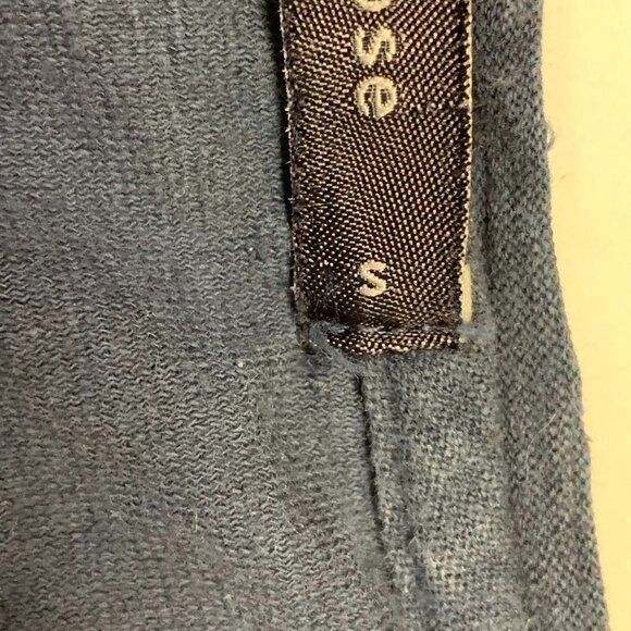 Cut Loose Women's Linen Blend‎ 3/4 Sleeve Boat Neck Pullover Shirt Size S - Picture 7 of 12